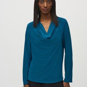 Joseph Ribkoff - Silky Cowl Neck Top