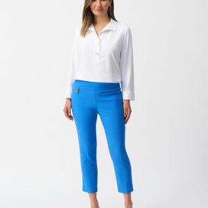 Joseph Ribkoff - Cropped Woven Pant